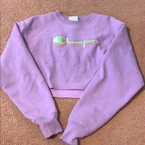 Cropped Champion Sweatshirt